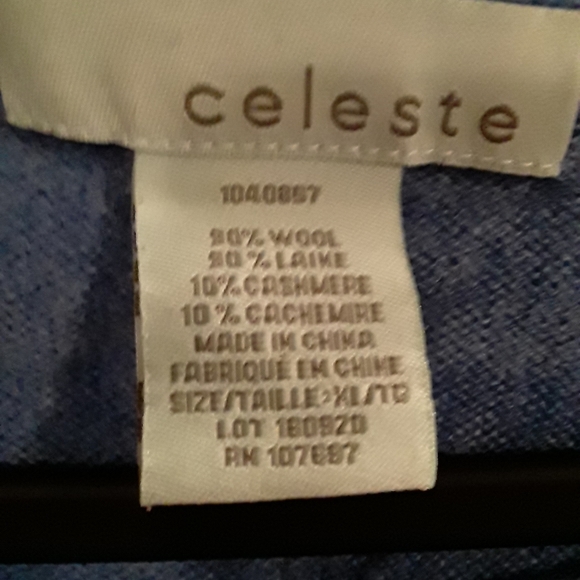 Celeste Women's Light Sweater/Long Sleeve Teeshirt - Picture 6 of 7